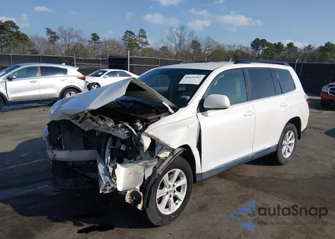 2012 Toyota Highlander Base V6 z USA, uszkodzony, nr VIN 5TDZK3EH9CS060913